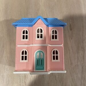 Pink and Blue Toy Dollhouse Playset - Kids Dolls & Accessories